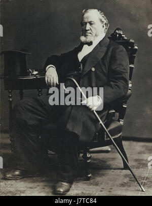 La Brigham Young seduto da Charles Roscoe Savage Foto Stock