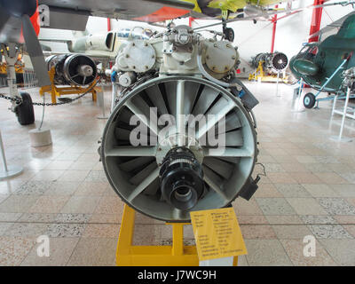 MTU 1968 (General Electric) J79 J 1K, 71KN, 7460rpm a Flugausstellung Hermeskeil, pic2 Foto Stock