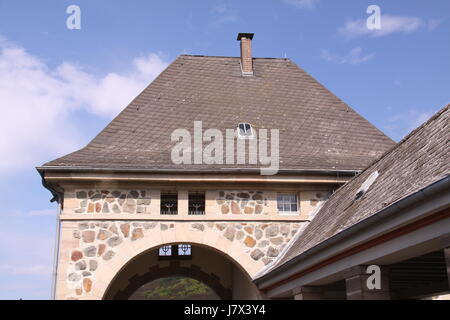 Lago artificiale waterpower emblema barrage beauteously bello bello viaggiare Foto Stock