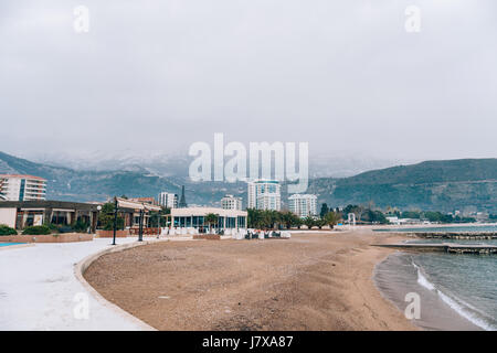 Hotel Tre Canne sulla costa di Budva Foto Stock