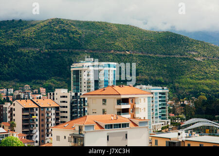 Hotel Tre Canne sulla costa di Budva Foto Stock