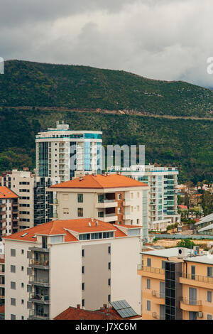 Hotel Tre Canne sulla costa di Budva Foto Stock