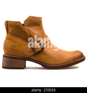 Timberland Earthkeepers Whittmore Chelsea W Frumento Donna Stivali in pelle - 8549B Foto Stock