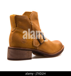 Timberland Earthkeepers Whittmore Chelsea W Frumento Donna Stivali in pelle - 8549B Foto Stock