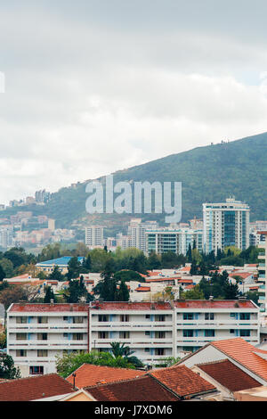 Hotel Tre Canne sulla costa di Budva Foto Stock