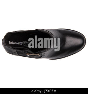 Timberland Earthkeepers altezze Stratham Chelsea nero Donna Stivali in pelle - 8529B Foto Stock