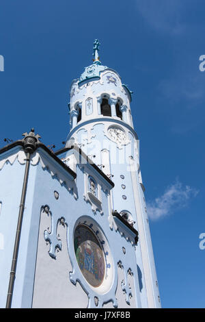 Santa Elisabetta chiesa, chiamato anche Chiesa blu a Bratislava Foto Stock