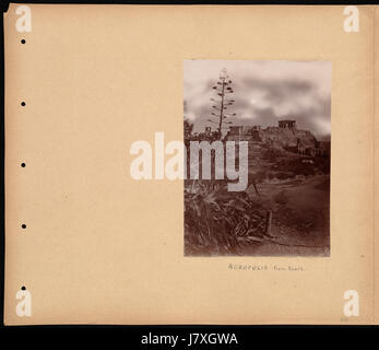 Acropoli. Da sud Foto Stock