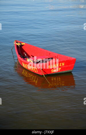 In gommone Nantucket MA Foto Stock