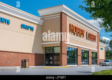 Hobby Lobby e negozio di artigianato in Lawrenceville, Georgia (Metro Atlanta). Foto Stock