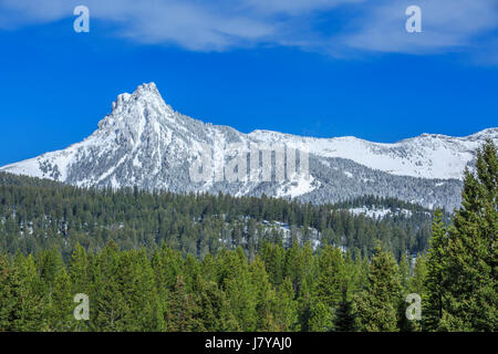 Ross picco nella gamma bridger di gallatin national forest vicino a Bozeman, Montana Foto Stock