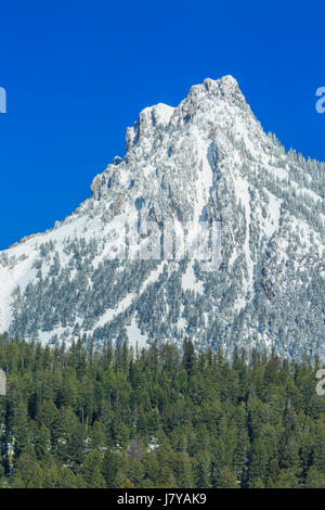 Ross picco nella gamma bridger di gallatin national forest vicino a Bozeman, Montana Foto Stock