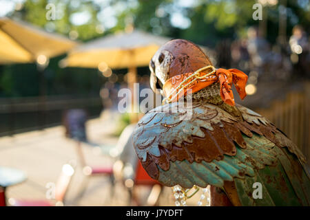 Barra decorativa Parrot Foto Stock
