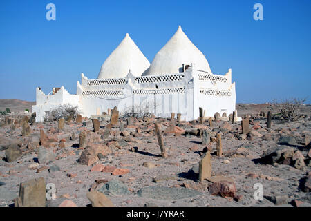 Bin Ali tomba, Dhofar, Oman Foto Stock