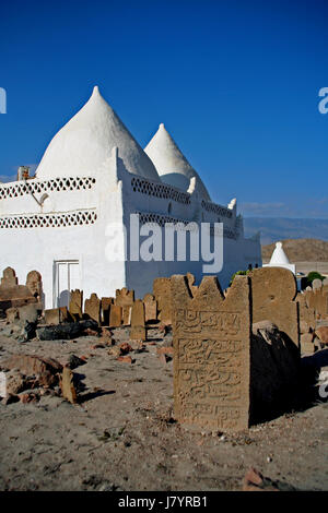 Bin Ali tomba, Dhofar, Oman Foto Stock