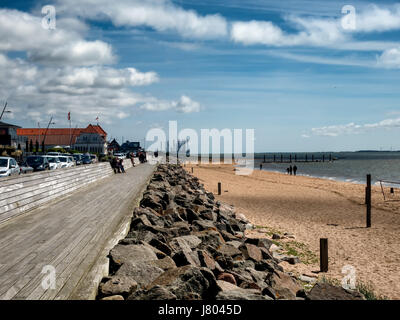 Lungomare in Hjerting Esbjerg, Jutland in Danimarca Foto Stock