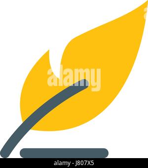 penna della piuma Illustrazione Vettoriale