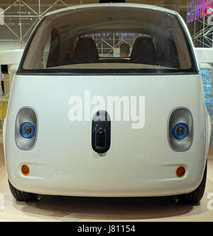 Waymo self-auto pilotaggio (precedentemente noto come Google) nel display del museo, Londra Foto Stock