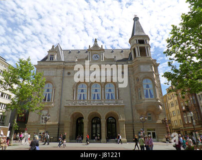 Cercle municipal su Place d'Armes Square, Città di Lussemburgo, Lussemburgo Foto Stock