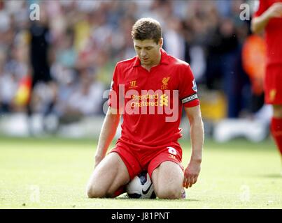 STEVEN GERRARD, Liverpool FC, West Bromwich Albion V Liverpool FC BARCLAYS PREMIER LEAGUE, 2012 Foto Stock