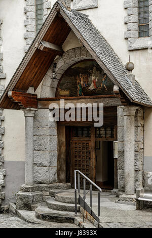 Chiesa di Sant Esteve, Andorra la Vella, Andorra La Vella, Andorra, Europa Foto Stock