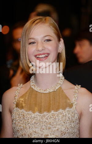 Cannes, Francia. 27 Maggio, 2017. Ekaterina Samsonov assiste il 'Voi non sono mai stati realmente qui' lo screening durante il settantesimo annuale di Cannes Film Festival presso il Palais des Festivals il 27 maggio 2017 a Cannes, Francia Credito: Federico Injimbert/ZUMA filo/Alamy Live News Foto Stock