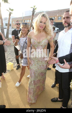 Marbella, Spagna. 27 Maggio, 2017. Pamela Anderson, madrina dell'Marbelli locale di Maria Bravo Credit: Fotos Lorenzo Carnero/ZUMA filo/Alamy Live News Foto Stock