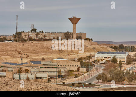 Un insediamento nel deserto del Negev, Israele Foto Stock