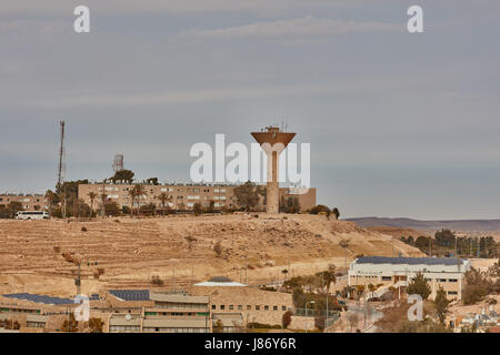 Un insediamento nel deserto del Negev, Israele Foto Stock