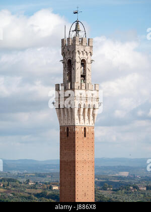 Torre del Mangia Foto Stock