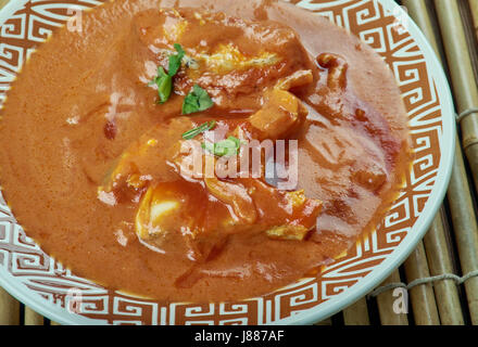 Mio marito è Chala Meen Kulambu - Chala Pesce al Curry Foto Stock