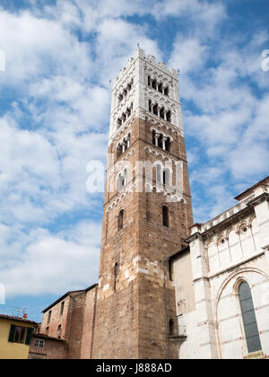 Duomo di Lucca torre Foto Stock