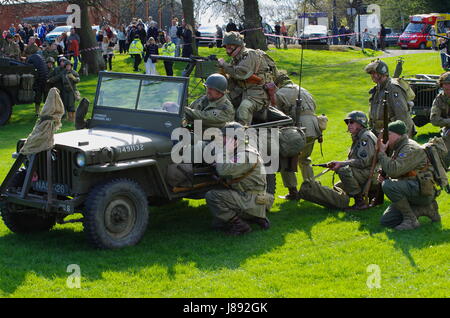 Colwyn Bay 1940's Weekend Foto Stock