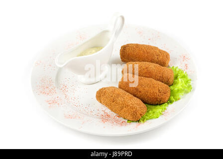 Alcuni, diverse, a pochi, cibo, aliment, leaf, isolato, marrone, marrone, brunette, Foto Stock