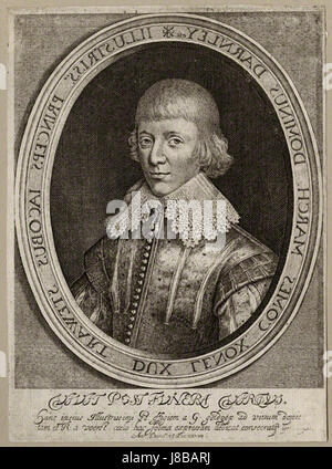 James Stuart, primo duca di Richmond e il quarto Duca di Lennox da Robert van Voerst, dopo George Geldorp Foto Stock