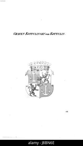 Kottulinsky von Kottulin Tyroff 2 A Foto Stock