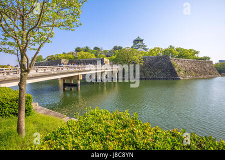 Ponte Gokurakubashi Osaka Foto Stock