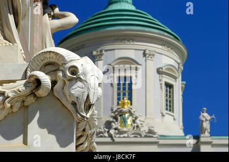 Chiesa, turismo, Potsdam, colonne, Brandeburgo, destinazione, edificio, Foto Stock