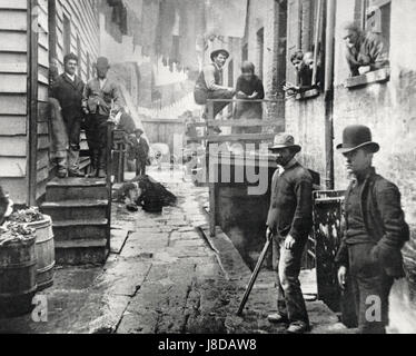 Jacob Riis banditi' Roost Foto Stock