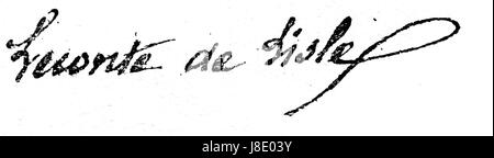 LeConte de Lisle fu un poeta francese e una figura chiave del movimento Parnassiano, noto per il suo stile preciso e classico. Le sue opere spesso riflettevano un profondo apprezzamento per le civiltà antiche, mescolando temi classici con tradizioni letterarie francesi. Foto Stock
