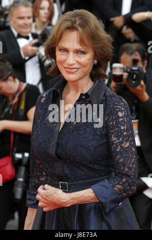 Jacqueline Bisset frequentando il 'D'après une histoire vraie / basato su una storia vera" premiere durante il settantesimo Cannes Film Festival presso il Palais des Festivals il 27 maggio 2017 a Cannes, Francia | Utilizzo di tutto il mondo Foto Stock