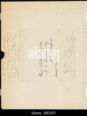 Da Anne Warren Weston a Deborah Weston; 1842 p4 Foto Stock