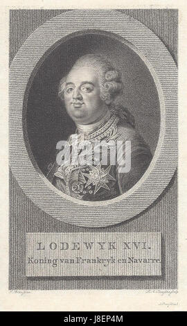 Ludwig XVI. Claessens Foto Stock