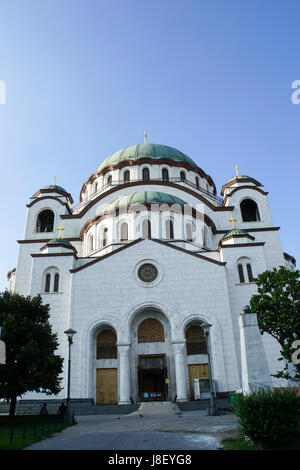 Chiesa di San Sava, Belgrado, Serbia. Foto Stock