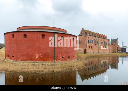 Il castello di Malmo in Svezia meridionale Foto Stock