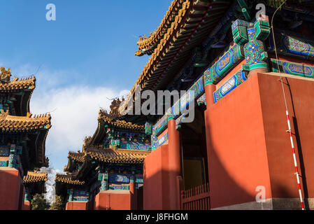 Tempio di Confucio, Guozijian Street, Dongcheng District, Pechino, Cina Foto Stock