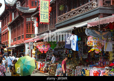 Si Garden bazaar, Shanghai, Cina Foto Stock