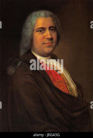 Johann Adolph Hasse da Balthasar Denner Foto Stock
