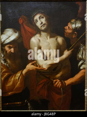 Ecce Homo di Daniele Crespi, Milano, c. 1623, olio su tela Blanton Museum of Art di Austin, Texas DSC07958 Foto Stock