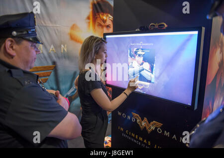 26 maggio 2017. Il 2017 MCM London Comic Con al centro esposizioni Excel. Foto Stock